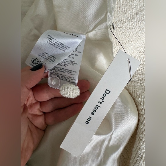 Reformation Cream Teddy Jacket - Picture 2 of 6